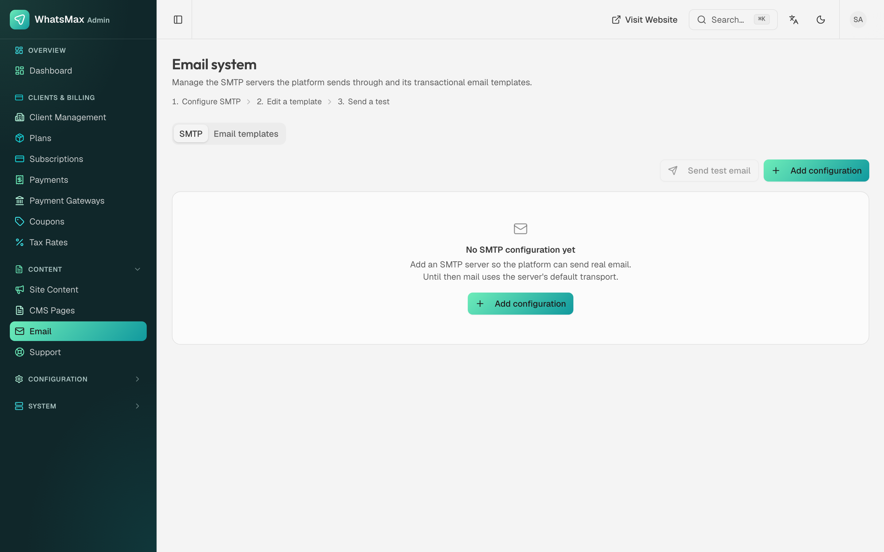 Email system