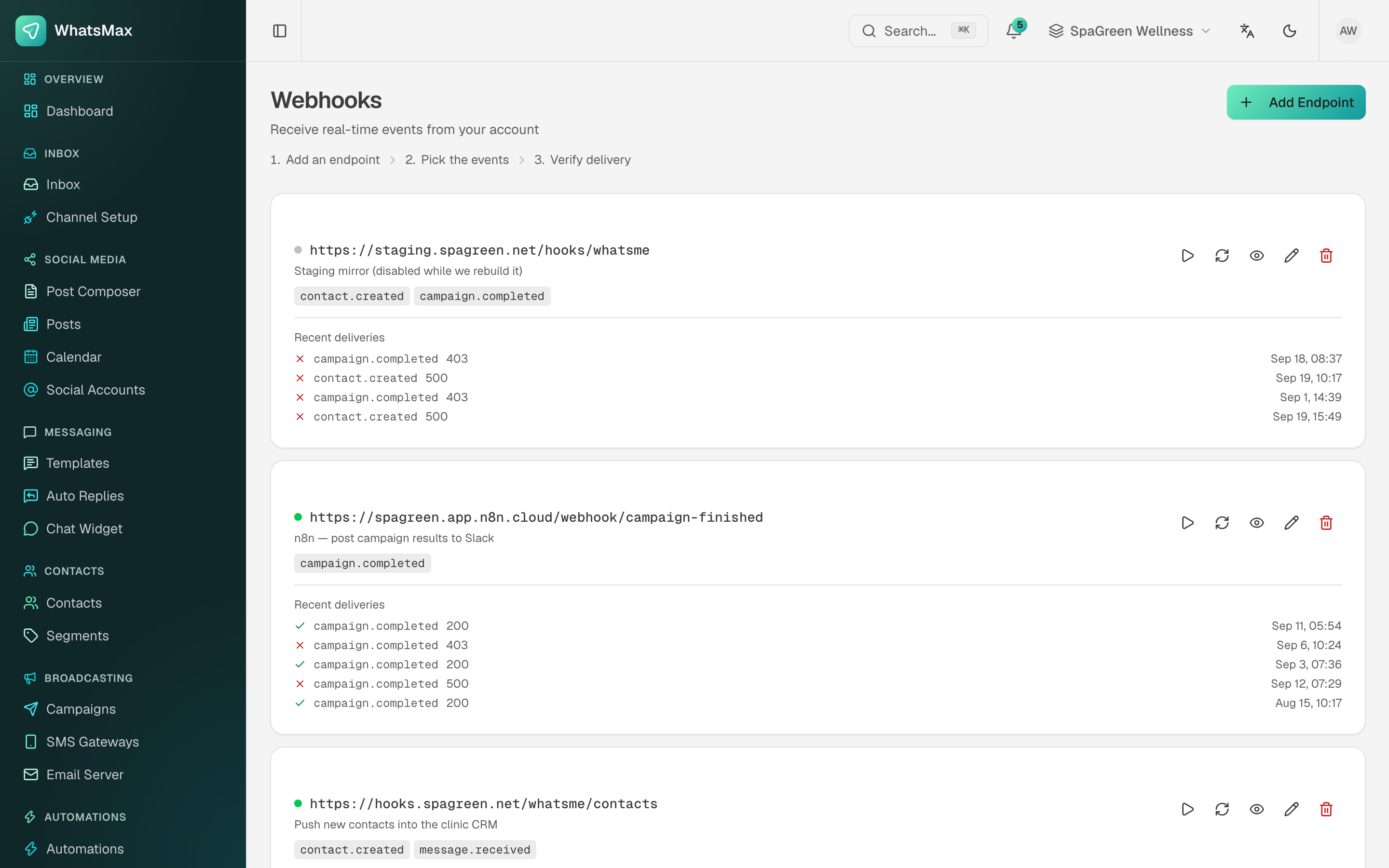 Webhooks